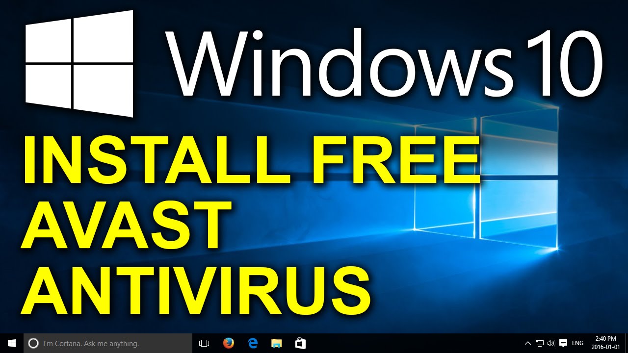Free Antivirus For Windows 10